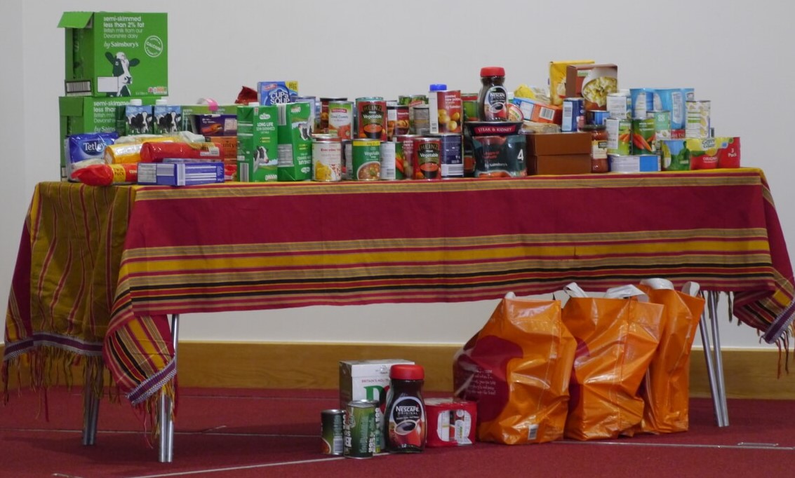 Harvest foodbank donations '17