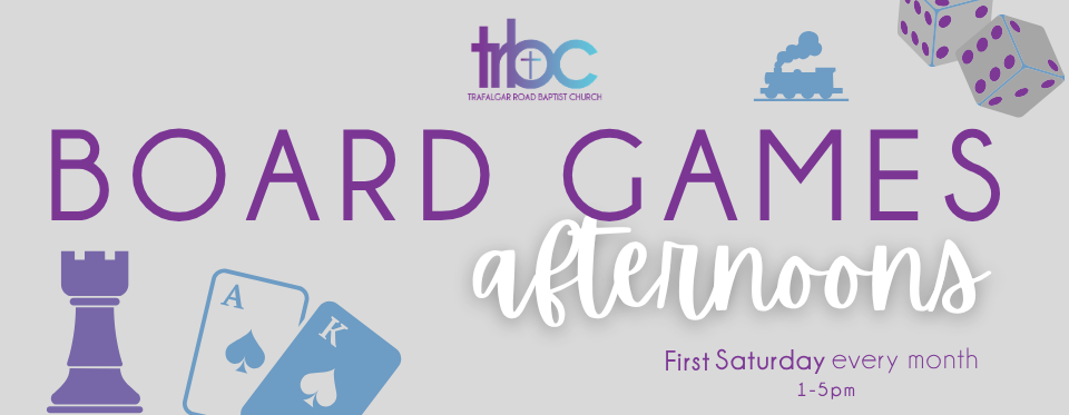Board Games afternoon website 